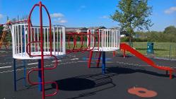 New play equipment at Ball Haye