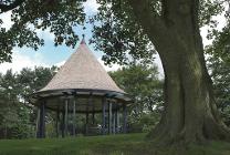 The band stand at Brough Park